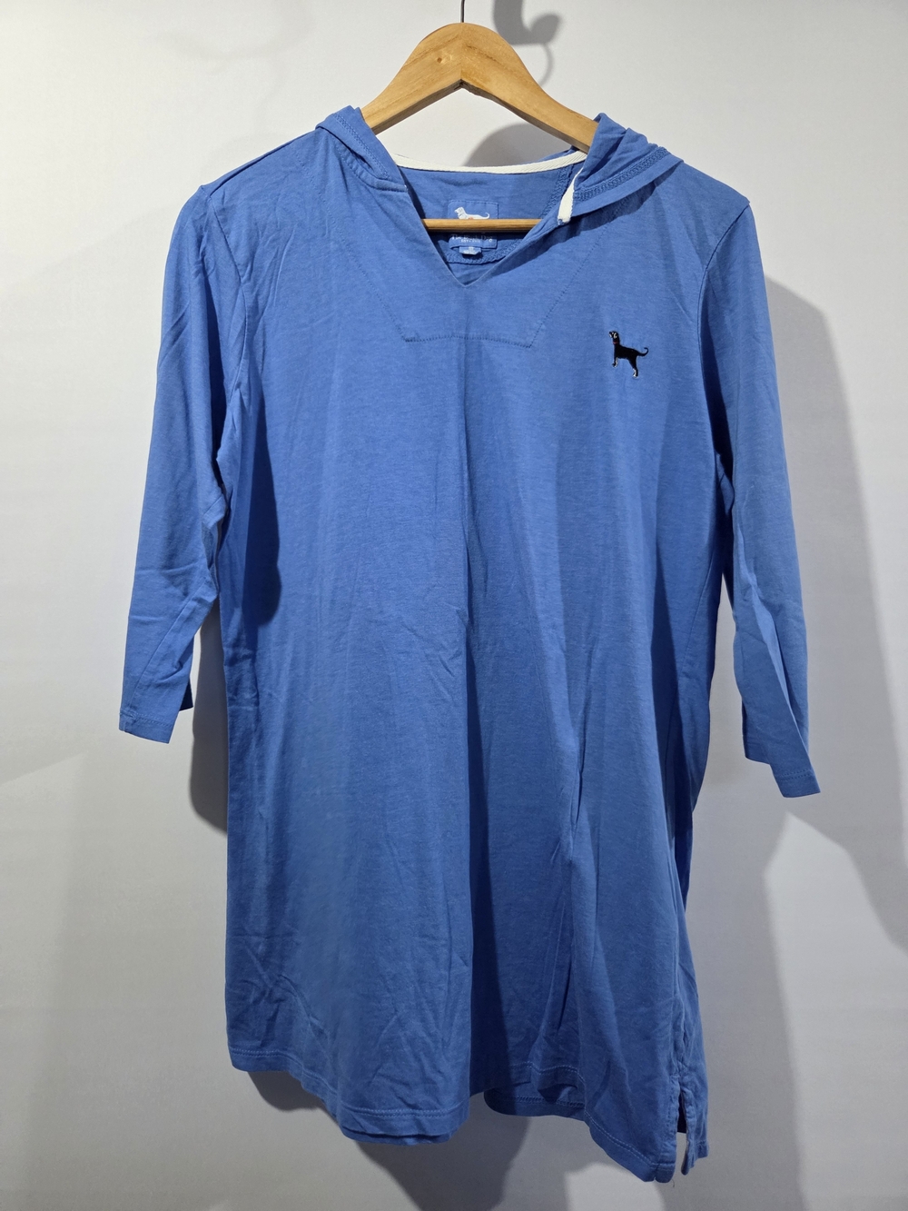The Black Dog Hooded Long Sleeve Tunic M